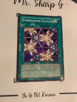 NOBLE EGOTIST - SD8-EN021 GERMAN Yu-Gi-Oh! CARD COMMON KONAMI ORIGINAL TCG - Image 12
