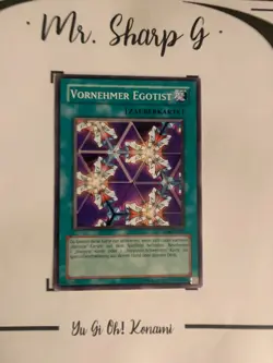 NOBLE EGOTIST - SD8-EN021 GERMAN Yu-Gi-Oh! CARD COMMON KONAMI ORIGINAL TCG - Image 2
