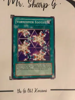 NOBLE EGOTIST - SD8-EN021 GERMAN Yu-Gi-Oh! CARD COMMON KONAMI ORIGINAL TCG - Image 3