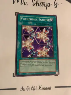 NOBLE EGOTIST - SD8-EN021 GERMAN Yu-Gi-Oh! CARD COMMON KONAMI ORIGINAL TCG - Image 5