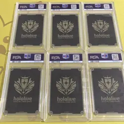 Psa10 Hololive Official Card Hoshimachi Suisei Promo 6 Consecutive Number - Image 2