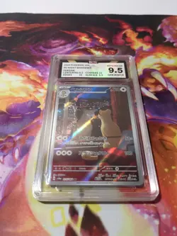 Persian Art Rare Night Wanderer Japanese 075/06 SV6a Pokemon Card Graded 10 - Image 5