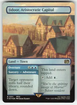 MTG - Jidoor, Aristocratic Capital (Borderless) 311 FINAL FANTASY NM - Image 1