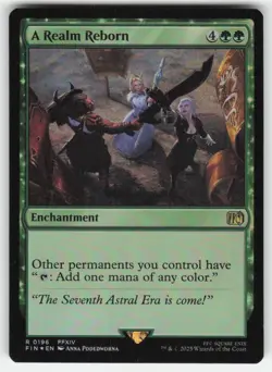 MTG - A Realm Reborn 196 FINAL FANTASY NM FOIL - Image 1