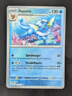 Aquana Pokeball Reverse 022/131 Prismatische Entwicklungen Deutsch Pokemon - Image 1