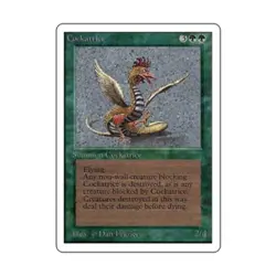 WOTC MtG Unlimited Cockatrice (R) Fair - Image 1