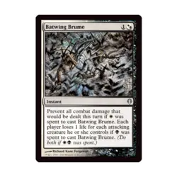 WOTC MtG Archenemy Batwing Brume (U) EX - Image 1