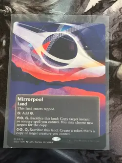 1x Borderless Mirrorpool 0072 Edge of Eternities: Stellar Sites MTG Magic Rare! - Image 1