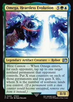 1x Omega, Heartless Evolution - Foil MTG Final Fantasy NM Magic Foil - Image 1