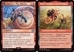 1x Sidequest: Play Blitzball // World Champion, Celestial Weapon - Foil MTG Fina - Image 1