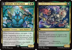 1x Exdeath, Void Warlock // Neo Exdeath, Dimension's End - Foil MTG Final Fantas - Image 1