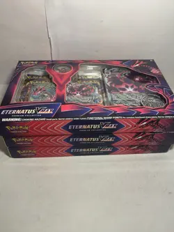 Lot Of 3 - Pokemon Eternatus Vmax Premium Collection - Image 1