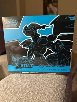 *NEW* Pokemon Center Exclusive Black Bolt and White Flare ETB - Image 2