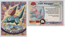 Porygon Italian Topps Pokemon TV Animation Edition Series 3 #137 2000 04qn - Image 3