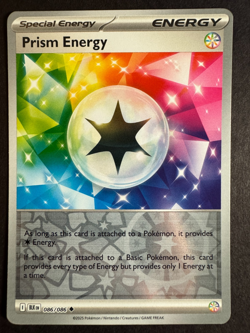 Prism Energy Reverse Holo 086/086 Pokemon Scarlet & Violet Black Bolt Near Mint - Image 1