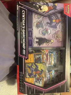 Pokemon TCG Cynthia's Garchomp EX Premium Collection Sealed Box - Image 1