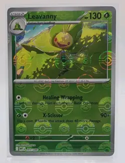 Leavanny (Poke Ball Holo) 003/086 Pokemon SV: White Flare (WHT) EN TCG NM - Image 1