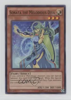 Sonata the Melodious Diva Unlimited YuGiOh Duelist Alliance #DUEA-EN015 1s3 - Image 1