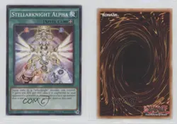 Stellarknight Alpha Unlimited YuGiOh Duelist Alliance #DUEA-EN057 gl9 - Image 3