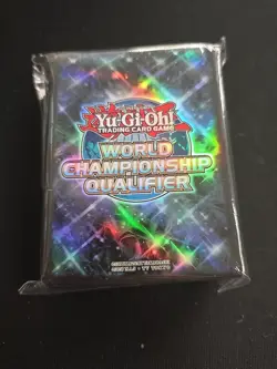 Yugioh! Sealed Pack 100pcs World Championship Qualifier Sleeves Official Konami - Image 1