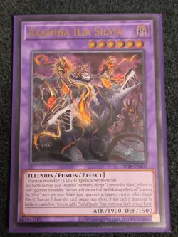 Azamina Ilia Silvia - Ultimate Rare OP28-EN003 - YuGiOh TCG - Image 1