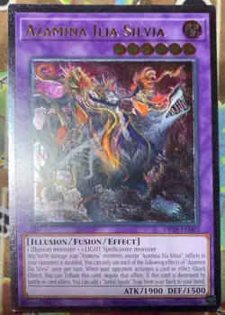 Azamina Ilia Silvia - Ultimate Rare OP28-EN003 - YuGiOh TCG - Image 1