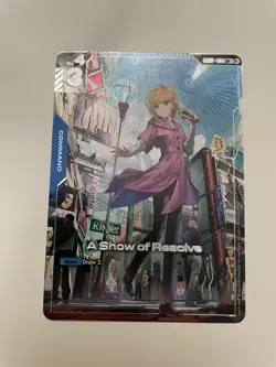Gundam Card Game - Newtype Rising - GD01-100 U+ - A Show Of Resolve - Image 1