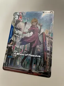 Gundam Card Game - Newtype Rising - GD01-100 U+ - A Show Of Resolve - Image 2