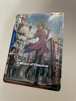 Gundam Card Game - Newtype Rising - GD01-100 U+ - A Show Of Resolve - Image 5