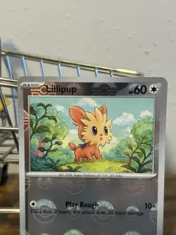 Lillipup Black Bolt White Flare Pokeball Holo Pokemon 074/086 - Image 2