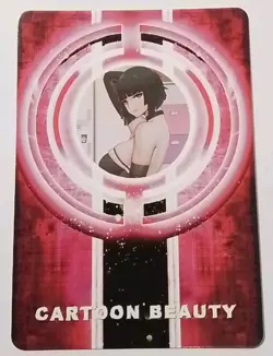 Fubuki ONE-PUNCH MAN Anime ACG Waifu Gold Cartoon Beauty Holo Card - Image 2