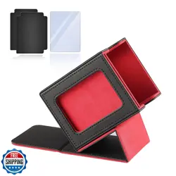 HSMH MTG Deck Box for Commander Display Window,Card Deck Box Fits 100 Double - Image 1