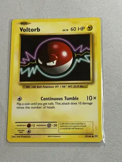 Pokemon TCG Voltorb XY Evolutions 39/108 Regular Common Card 2016 NM - Image 2