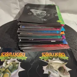 VINTAGE WEIRD 'N WILD CREATURES Large Trading Card Lot NOT COMPLETE Read - Image 3