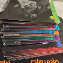 VINTAGE WEIRD 'N WILD CREATURES Large Trading Card Lot NOT COMPLETE Read - Image 4