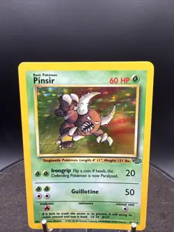 1999 Jungle Set Pinsir Holo 9/64 Rare WOTC Pokemon Card TCG -Original - Image 2