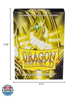 Dragon Shield | Japanese Size Card Matte Sleeves | 60 CT - Smooth and Tough P - Image 5