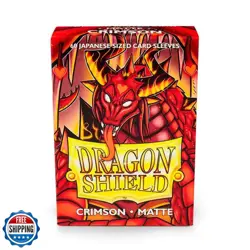 Dragon Shield | Japanese Size Card Matte Sleeves | 60 CT - Smooth and Tough P - Image 3