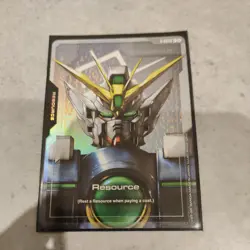 GUNDAM TCG CARD GAME RESOURCE WING GUNDAM ZERO R-004 C+ FOIL ENGLISH NEWTYPE - Image 1