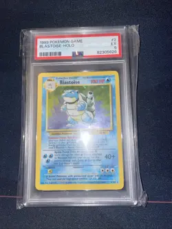 1999 Pokemon Blastoise Holo Card PSA Graded #2 EX - Image 1