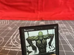 Vintage 1997 MTG Tempest Reanimate Card NM - Image 5