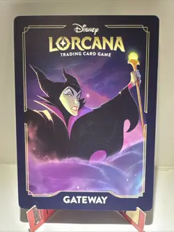 2024 Disney Lorcana Shimmering Skies Maleficent Gateway Card - Image 1