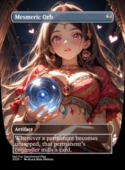 Mesmeric Orb - MTG Anime Custom - Playtest - Image 1