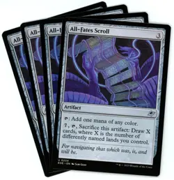 x4 All-Fates Scroll - 0234 - Edge of Eternities - MTG - NM Ships Now - Image 1
