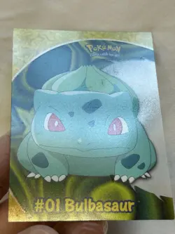Bulbasaur #PC2 Pokemon 2000 Topps TV Clear - Image 3