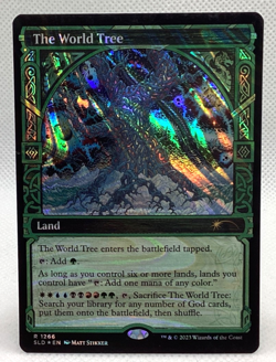 The World Tree Halo Foil Secret Lair Drop March Of The Machine Volume 1 MTG - Image 1