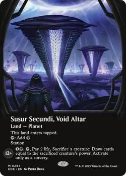 NM Borderless Susur Secundi, Void Altar, MTG, Edge of Eternities, Magic, 284 - Image 1