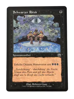 MTG German Dark Ritual Mercadian Masques Regular Magic The Gathering - Image 1