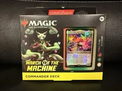 Magic the Gathering MtG TCG March of the Machine Call for Backup Commander Deck - Image 1