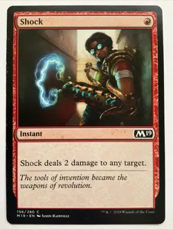 Shock #156 (MP) Core Set 2019 M19 Magic MTG - Image 1